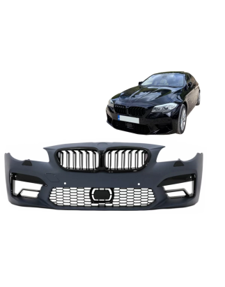 Paraurti anteriore con Central Grilles compatibile con BMW 5 Serie F10 F11 (2011-2017) M5 2020 Style