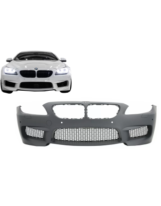 Paraurti anteriore compatibile con BMW 6 Serie M6 F06 Gran F12 Cabrio F13 (2011-2017) (Cod. K-FBBMF0