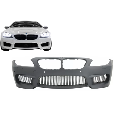 Paraurti anteriore compatibile con BMW 6 Serie M6 F06 Gran F12 Cabrio F13 (2011-2017) (Cod. K-FBBMF0