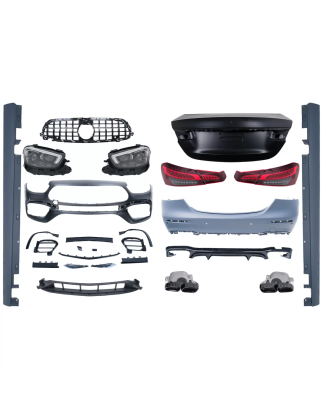 Complete Conversion Kit carrozzeria compatibile con Mercedes Classe E W213 (2016-2019) to Facelift 2