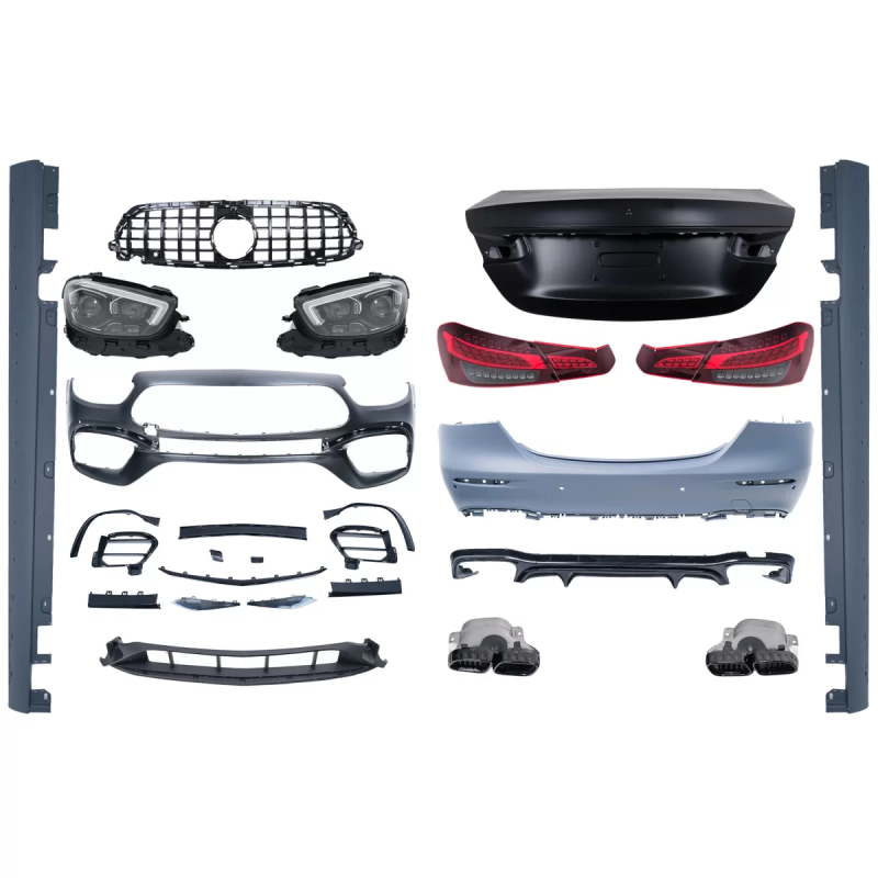 Complete Conversion Kit carrozzeria compatibile con Mercedes Classe E W213 (2016-2019) to Facelift 2