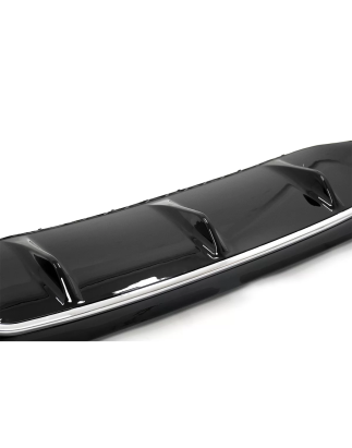 Diffusore posteriore con cromato Terminali di scarico compatibile con Mercedes Classe E W213 Sport L