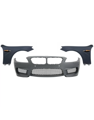 Paraurti anteriore con Parafanghi compatibile con BMW 6 Serie F06 Gran F12 Cabrio F13 (2011-2017) M6