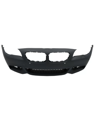 Paraurti anteriore con Side Grilles compatibile con BMW 5 Serie F10 F11 LCI Berlina Touring (2015-20