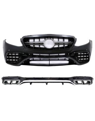 Kit carrozzeria completo compatibile con Mercedes Classe E W213 (2016-2019) E63 design (Cod. K-CBMBW
