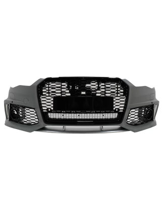 Paraurti anteriore con Central Grille compatibile con Audi A6 C7 4G Facelift (2015-2018) RS6 design 