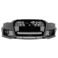 Paraurti anteriore con Central Grille compatibile con Audi A6 C7 4G Facelift (2015-2018) RS6 design 