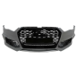 Paraurti anteriore con Central Grille compatibile con Audi A6 C7 4G Facelift (2015-2018) RS6 design 