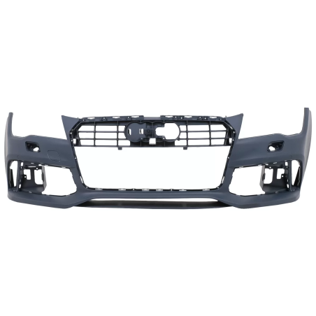 Paraurti anteriore con Central Grille compatibile con Audi A7 4G Pre-Facelift (2010-2014) RS7 design