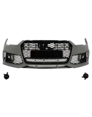Paraurti anteriore con Central Grille compatibile con Audi A7 4G Facelift (2015-2018) RS7 design (Co