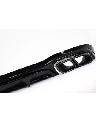 Diffusore posteriore compatibile con Mercedes Classe E W213 Facelift Berlina (2020-in poi) E63 desig