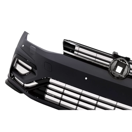 Paraurti anteriore compatibile con VW Golf VII 7 (2013-2017) 7.5 Facelift R-Line design (Cod. K-FBVW