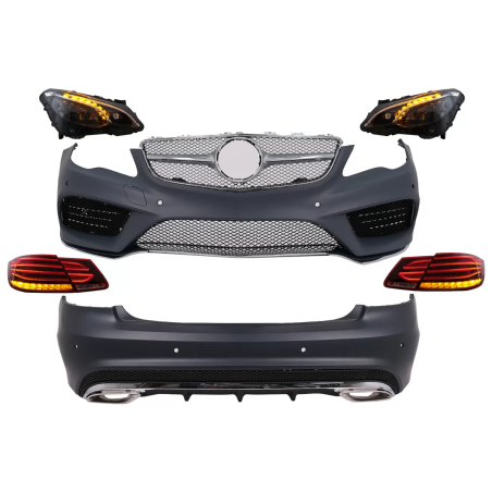 Kit carrozzeria completo compatibile con Mercedes Classe E C207 A207 Cabrio Facelift (2013-2017) (Co