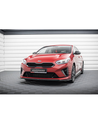 SPLITTER ANTERIORE V.2 Kia Ceed GT / GT-Line Mk3 / Proceed Mk1 (Cod. M-KI-CE-3-PRO-GT-FD2G)