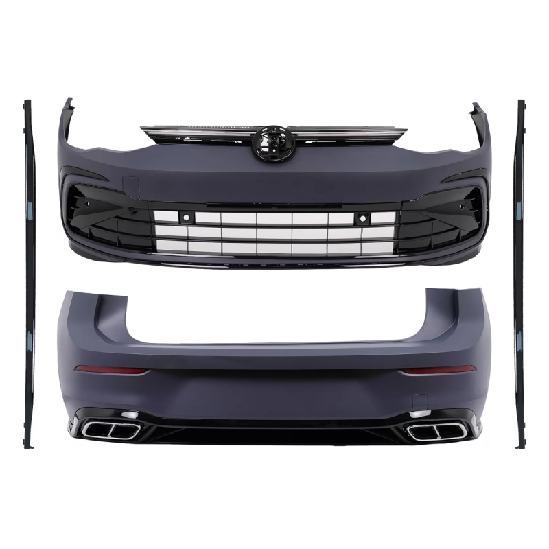 Kit carrozzeria compatibile con VW Golf VIII Hatchback Mk8 MQB (2020-2023) R Line design (Cod. K-CBV