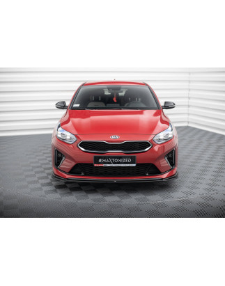 SPLITTER ANTERIORE V.2 Kia Ceed GT / GT-Line Mk3 / Proceed Mk1 (Cod. M-KI-CE-3-PRO-GT-FD2G)