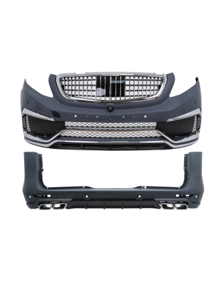 Kit carrozzeria completo compatibile con Mercedes Classe V W447 (2014-03.2019) Luxury design (Cod. K