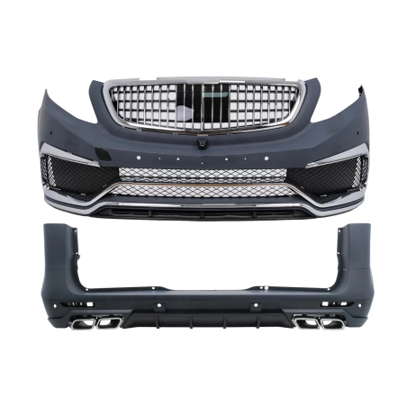 Kit carrozzeria completo compatibile con Mercedes Classe V W447 (2014-03.2019) Luxury design (Cod. K