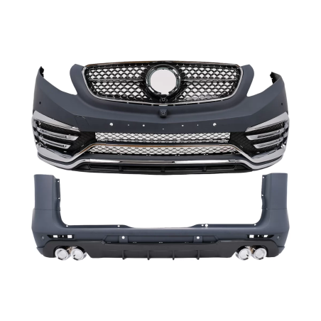 Kit carrozzeria completo compatibile con Mercedes Classe V W447 (2014-03.2019) (Cod. K-CBMBW447BRCBT