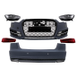 Kit carrozzeria completo compatibile con Audi A6 C7 4G Berlina (2011-2017) Conversion to 2018 design