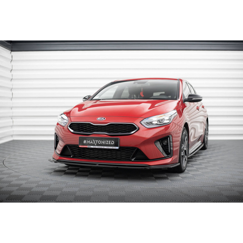 SPLITTER ANTERIORE V.1 Kia Ceed GT / GT-Line Mk3 / Proceed Mk1 (Cod. M-KI-CE-3-PRO-GT-FD1G)