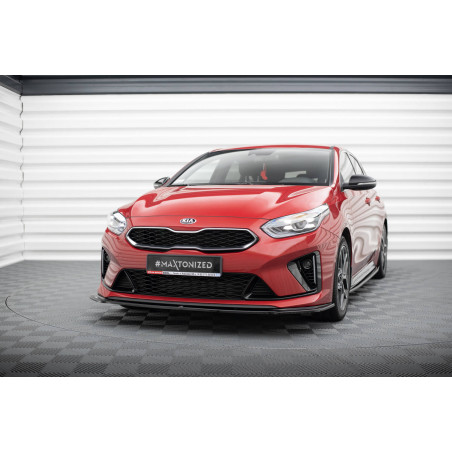 SPLITTER ANTERIORE V.1 Kia Ceed GT / GT-Line Mk3 / Proceed Mk1 (Cod. M-KI-CE-3-PRO-GT-FD1G)