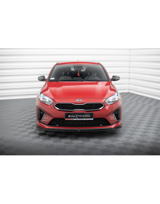 SPLITTER ANTERIORE V.1 Kia Ceed GT / GT-Line Mk3 / Proceed Mk1 (Cod. M-KI-CE-3-PRO-GT-FD1G)