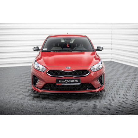 SPLITTER ANTERIORE V.1 Kia Ceed GT / GT-Line Mk3 / Proceed Mk1 (Cod. M-KI-CE-3-PRO-GT-FD1G)