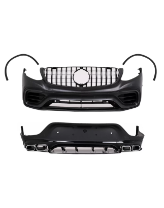 Kit carrozzeria compatibile con Mercedes GLC C253 (2015-07.2019) GLC63 design (Cod. K-CBMBGLCC253AMG