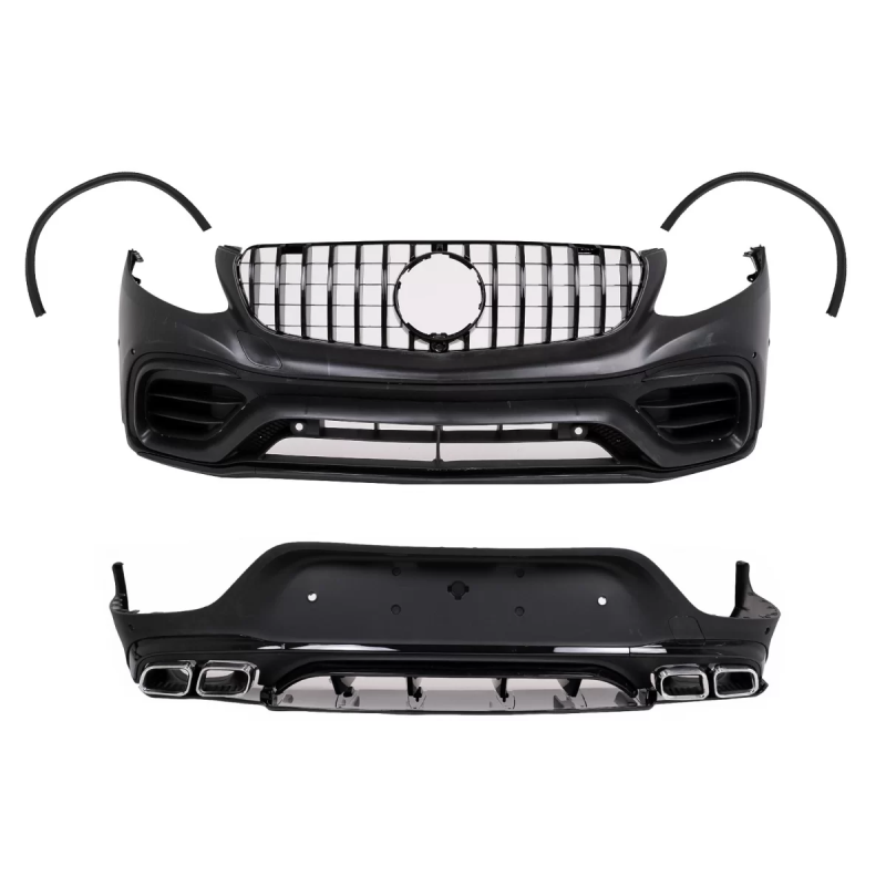 Kit carrozzeria compatibile con Mercedes GLC C253 (2015-07.2019) GLC63 design (Cod. K-CBMBGLCC253AMG