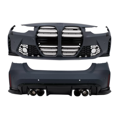 Kit carrozzeria compatibile con BMW 3 Serie F30 (2011-2019) in poigrade to G20 design (Cod. K-CBBMF3
