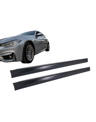 Minigonne laterali compatibile con BMW 3 Serie F30 F31 Berlina Touring (2011-2019) (Cod. K-SSBMF30MC