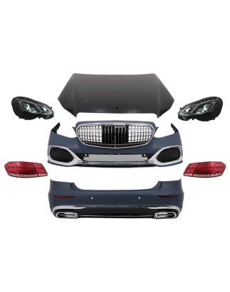 Kit carrozzeria compatibile con Mercedes Classe E W212 (2009-2012) Conversion to Facelift M design (