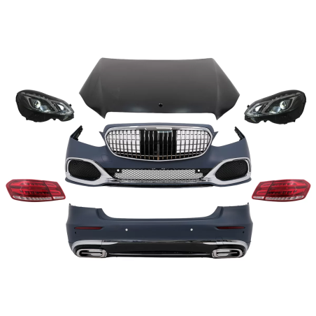 Kit carrozzeria compatibile con Mercedes Classe E W212 (2009-2012) Conversion to Facelift M design (