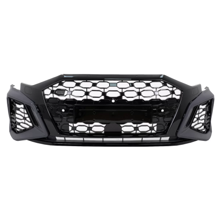 Paraurti anteriore compatibile con Audi A3 8Y (2020-) Berlina Sportback RS3 design (Cod. K-FBAUA38YR