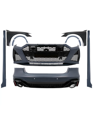 Kit carrozzeria completo compatibile con Audi A7 4K8 (2018-in poi) Wide RS design (Cod. K-CBAUA74KWB