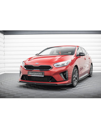 SPLITTER ANTERIORE V.3 Kia Ceed GT / GT-Line Mk3 / Proceed Mk1 (Cod. M-KI-CE-3-PRO-GT-FD3G)
