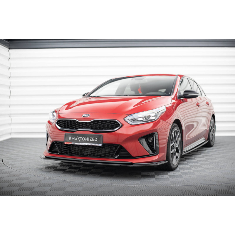 SPLITTER ANTERIORE V.3 Kia Ceed GT / GT-Line Mk3 / Proceed Mk1 (Cod. M-KI-CE-3-PRO-GT-FD3G)