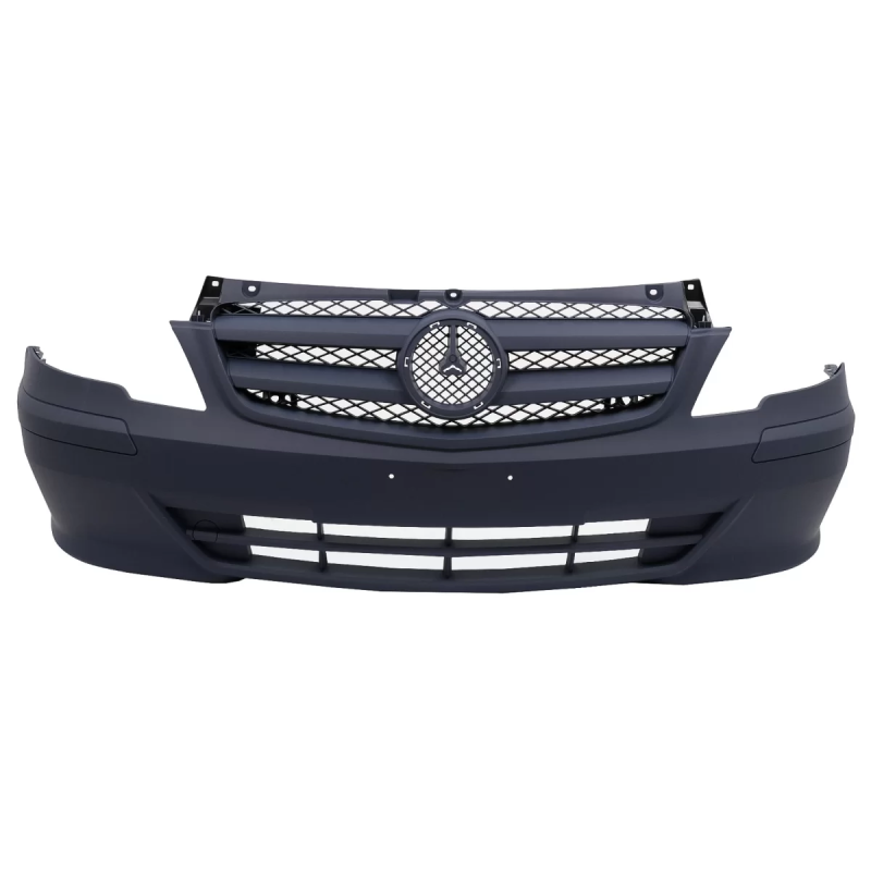 Paraurti anteriore con Grille compatibile con Mercedes Classe V Vito Viano W639 Facelift (2010-2014)