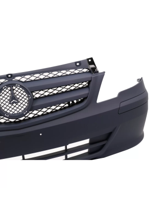 Paraurti anteriore con Grille compatibile con Mercedes Classe V Vito Viano W639 Facelift (2010-2014)