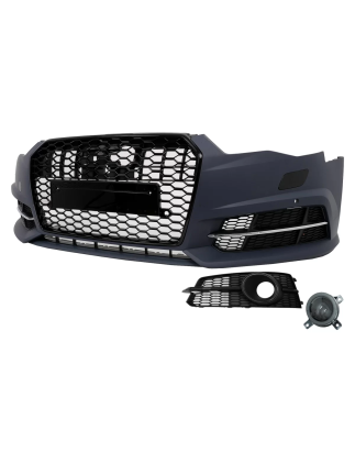 Kit carrozzeria completo compatibile con Audi A6 C7 4G Berlina (2011-2017) Conversion to 2018 design