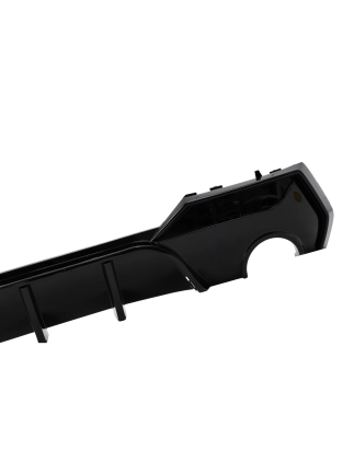 Paraurti posteriore Spoiler Diffusore compatibile con BMW 4 Serie G22 G23 (2020-in poi) nero lucido 