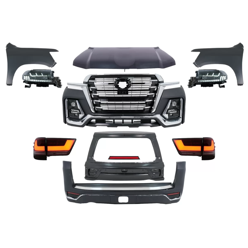Conversion Kit carrozzeria compatibile con Toyota Land Cruiser FJ200 Retrofit Assembly (2008-2015) t