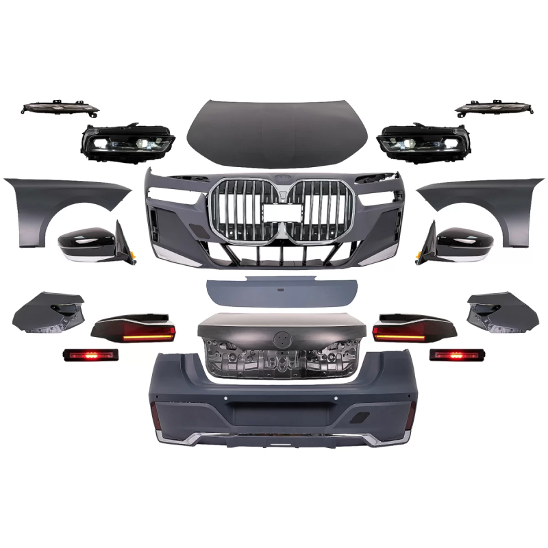 Kit carrozzeria compatibile con BMW 7 Serie F01 (2008-2015) Conversion to G70 design (Cod. K-CBBMF01