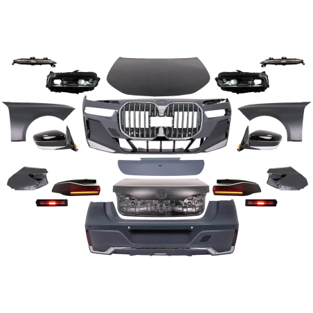 Kit carrozzeria compatibile con BMW 7 Serie F01 (2008-2015) Conversion to G70 design (Cod. K-CBBMF01