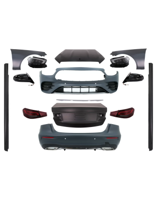 Kit carrozzeria compatibile con Mercedes Classe E W212 (2009-2012) Conversion to W213 E63 design (Co