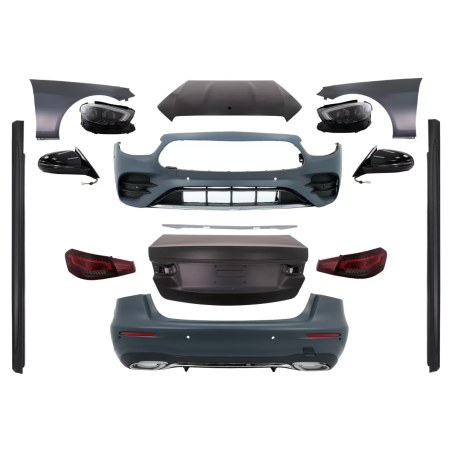 Kit carrozzeria compatibile con Mercedes Classe E W212 (2009-2012) Conversion to W213 E63 design (Co