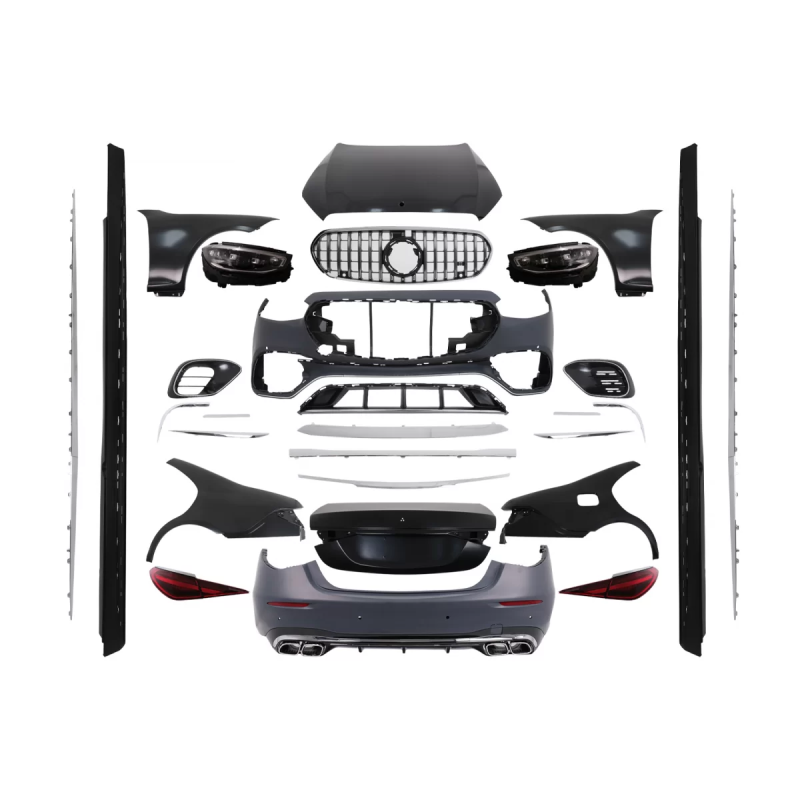 Kit carrozzeria completo compatibile con Mercedes S-Classe W221 (2005-2013) Conversion to W223 S63 d