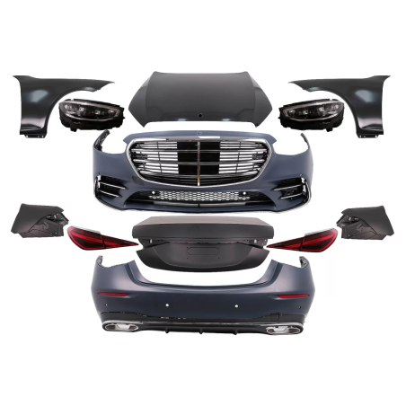 Kit carrozzeria completo compatibile con Mercedes S-Classe W221 (2005-2013) Conversion to W223 S450 