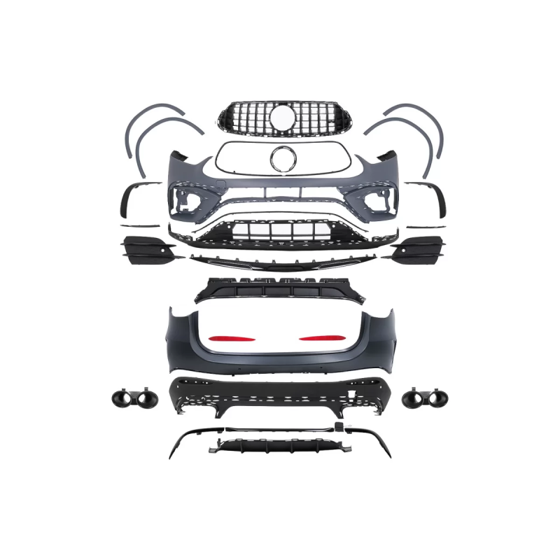 Kit carrozzeria compatibile con Mercedes GLC-Classe X254 SUV (2022-in poi) GLC43 design (Cod. K-CBMB